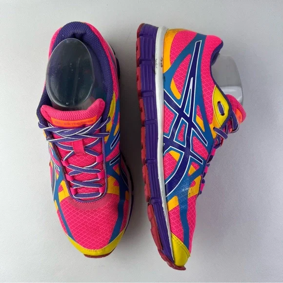 Asics Women's Gel Extreme 33 T2H9N Multicolor Running Shoes Sneakers Size 9 - Picture 1 of 11